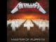 master of puppets metallica recto